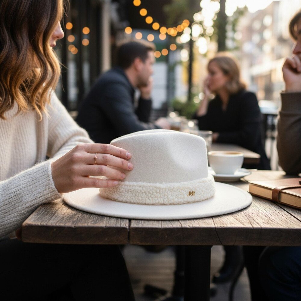 Jones New York (JNY) Sherpa Band Hat